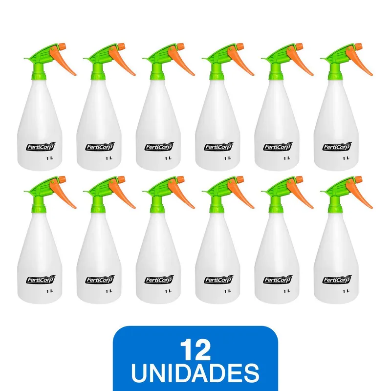 FERTICORP - Pulverizador Manual Manual 1L x 12 unid
