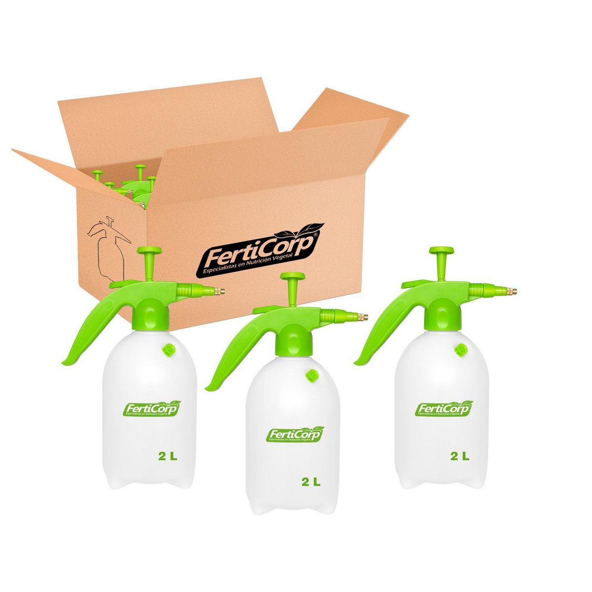 FERTICORP - Pulverizador Manual 2L x 15 unid