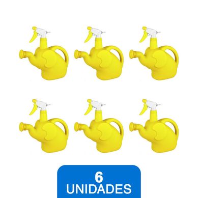 Regadera con Pulverizador de Gatillo 1.8L x 6 unid