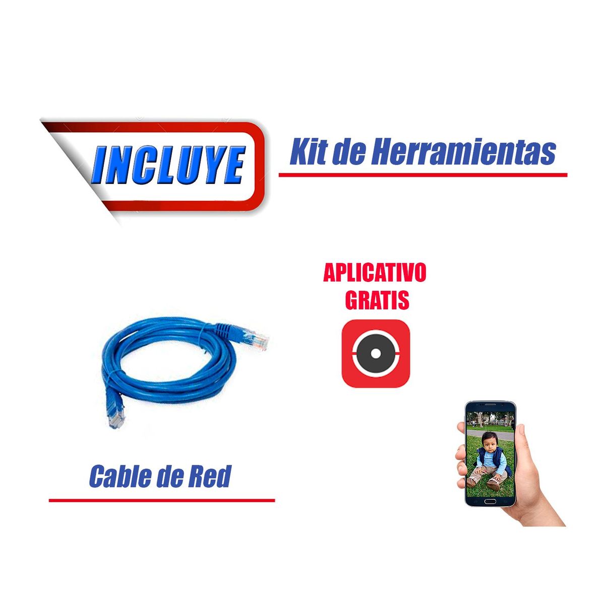 HIKVISION - Kit 2 Cámaras Seguridad Full Hd Hikvision 2 Camara Audio Incorporado Lite