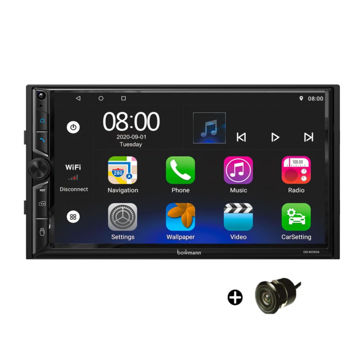 BOWMANN - Autoradio Bowmann con Pantalla 7 pulgadas Android DD-6050A