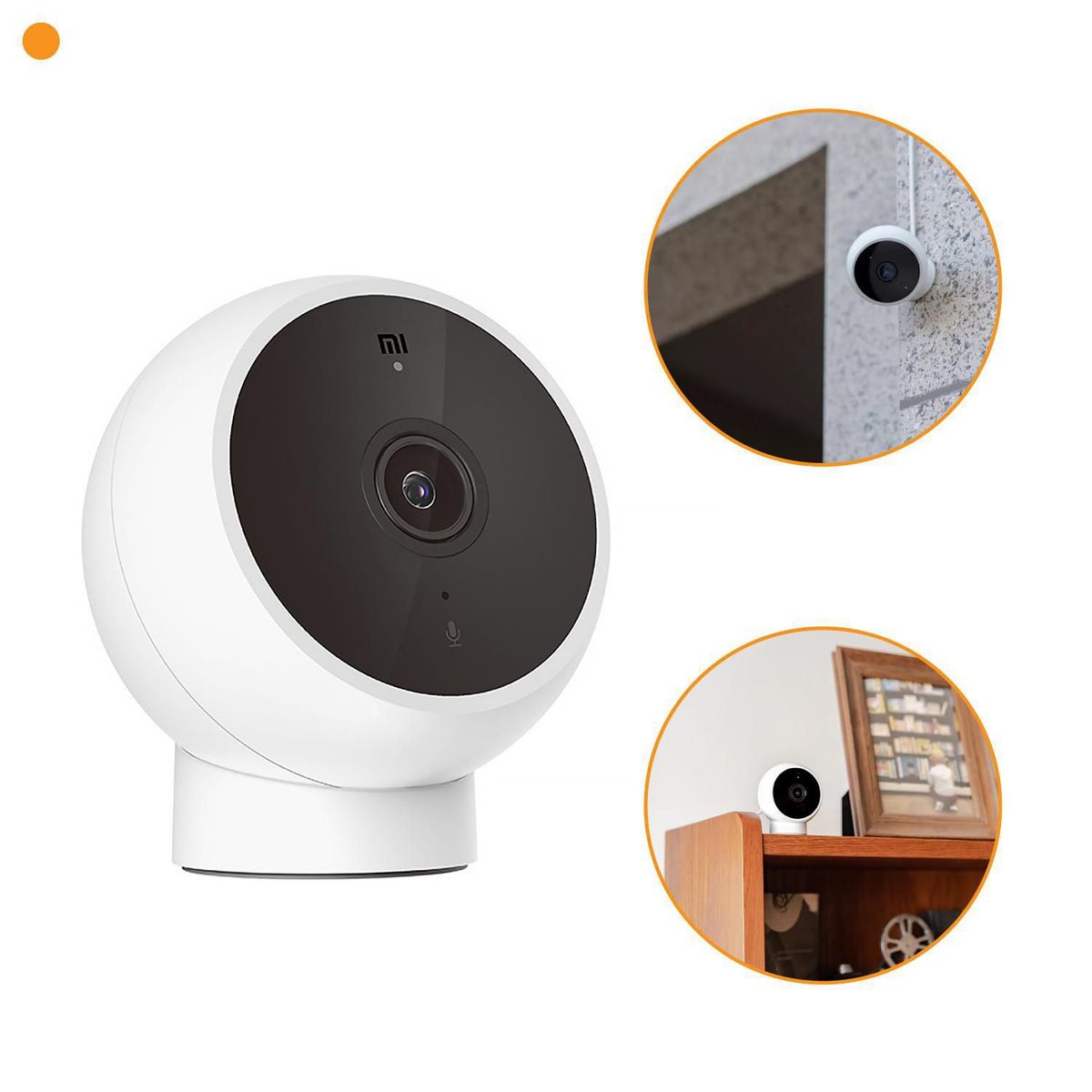 XIAOMI - Cámara de Seguridad Xiaomi 2K Magnetic