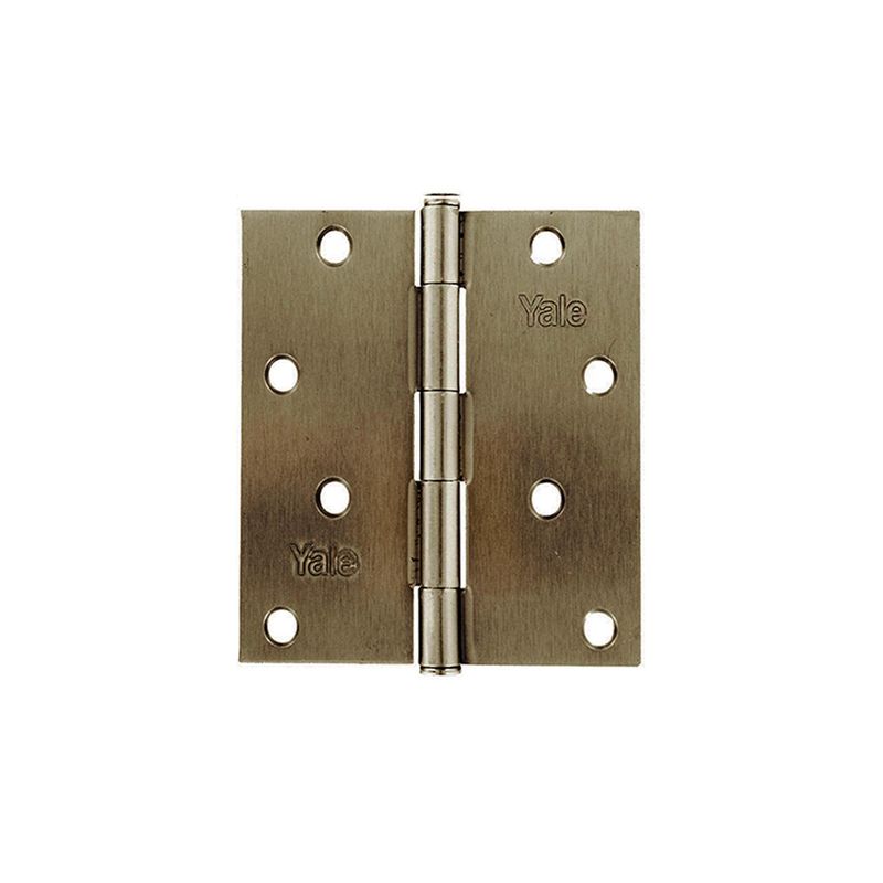 YALE - Bisagra de Bronce Antiguo 3.5x3.5 x3 und