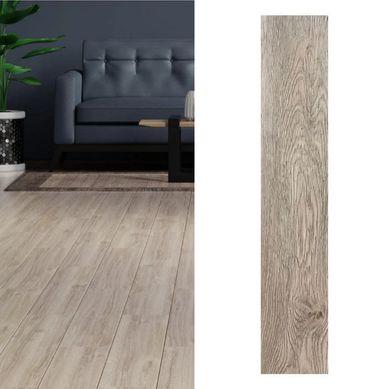 Piso SPC Caramelo Marr�n 5.5mm 122x18cm 2.196m2