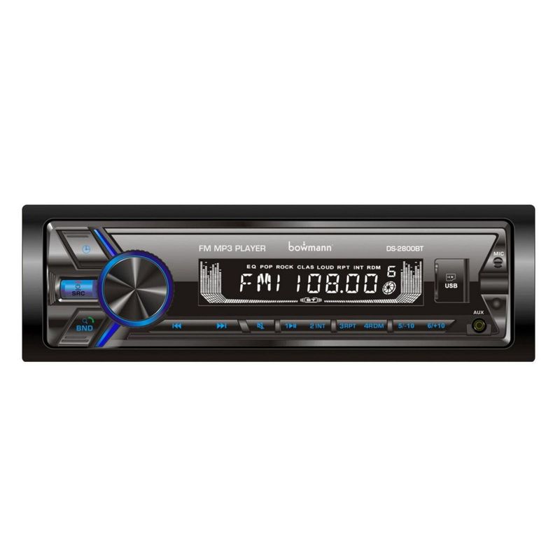 BOWMANN - Autoradio Bowmann Bluetooth DS-2800BT