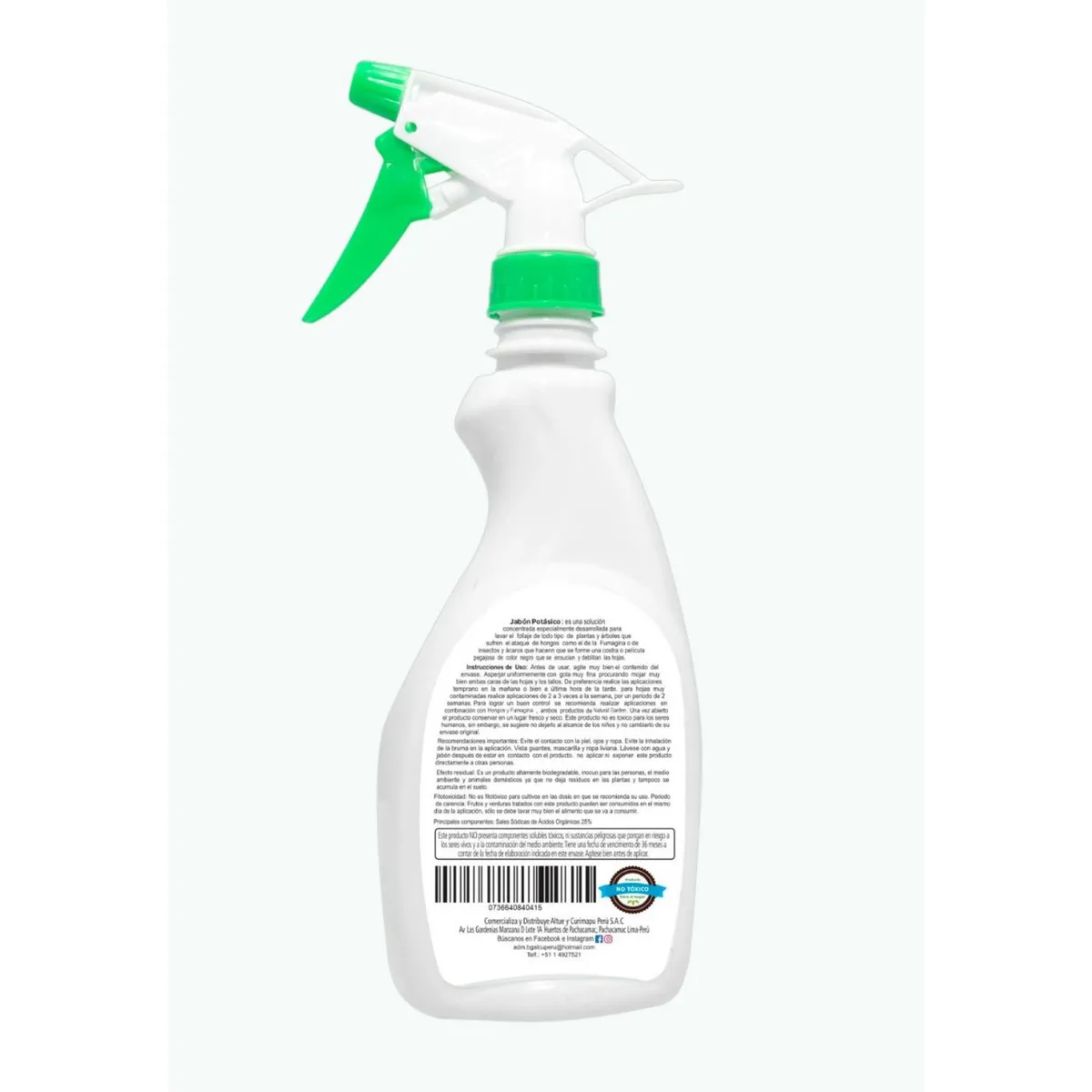BEST GARDEN - Jabón Potasico Listo para Aplicar 500cc