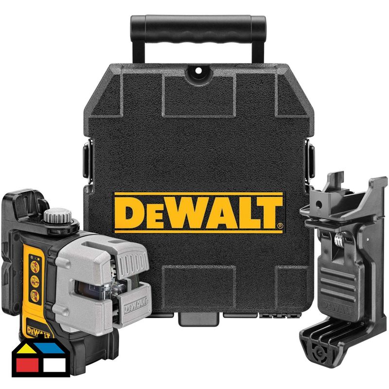 DEWALT - Nivel Laser Dewalt  3 Lineas Rojo DW089K