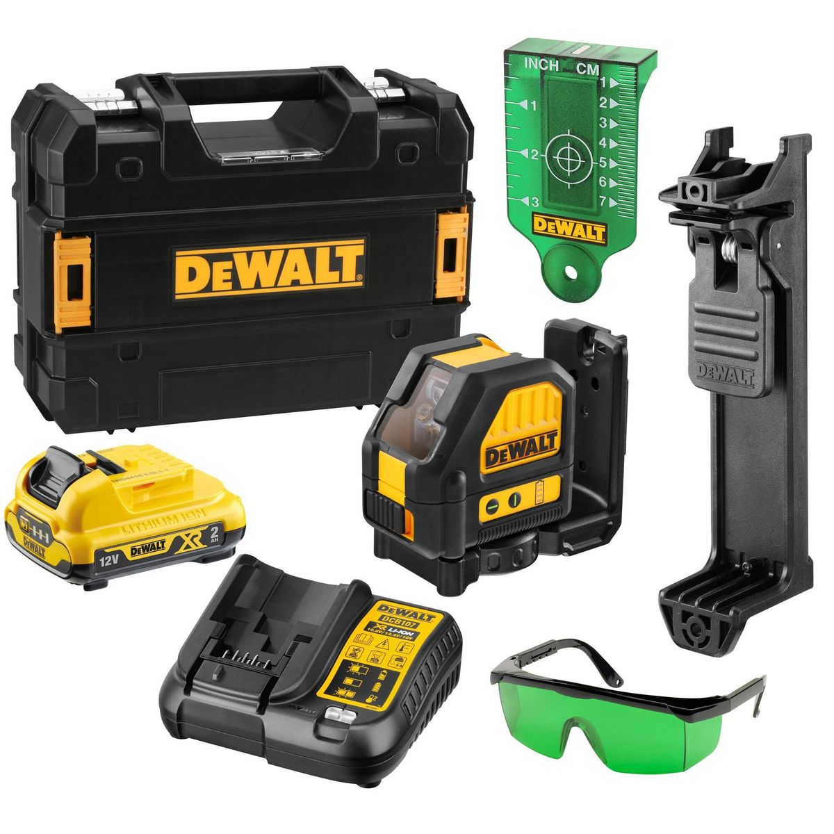 DEWALT - Lentes Rojos Dewalt Luz Laser Roja DW0714