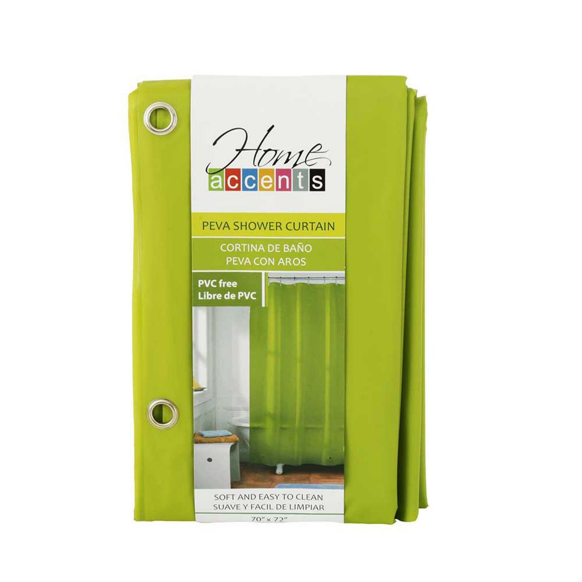 DOS POR MEDIO - Cortina Fine Verde para Baño