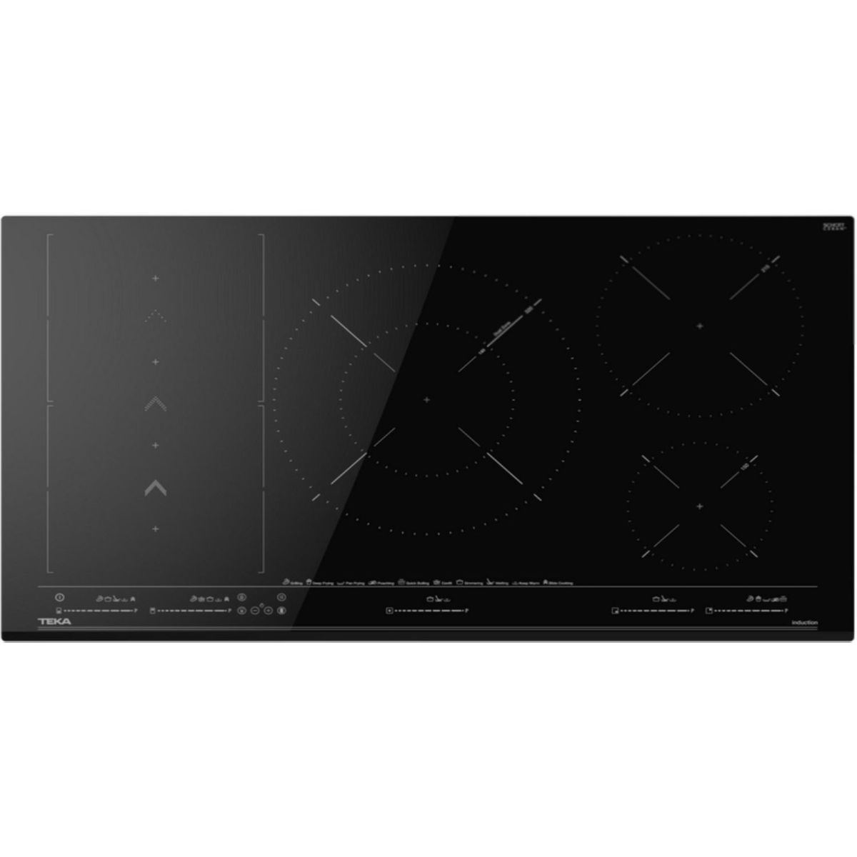 TEKA - Cocina empotrable Inducción Teka IZS 97630 MST BK X5 Quemadores