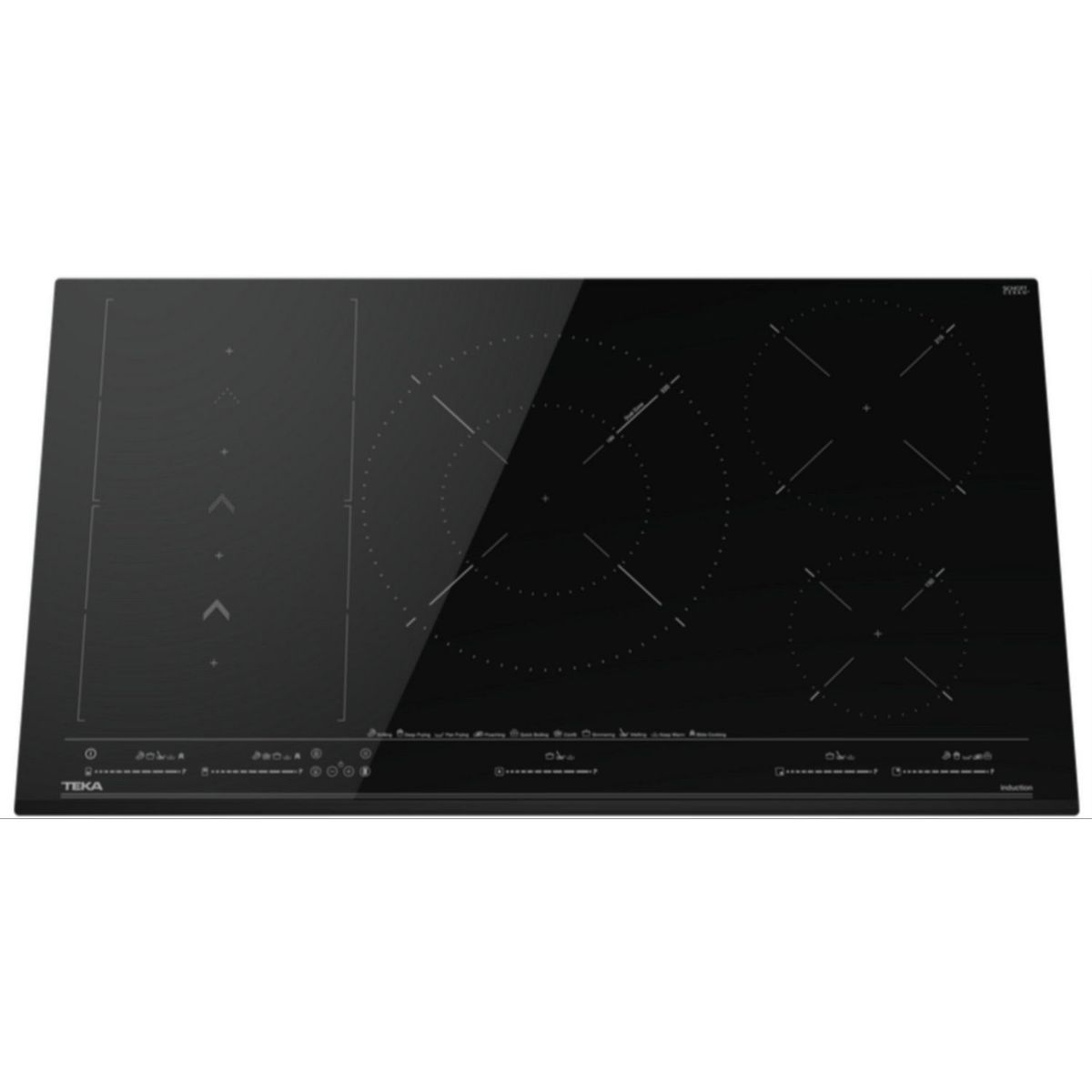 TEKA - Cocina empotrable Inducción Teka IZS 97630 MST BK X5 Quemadores