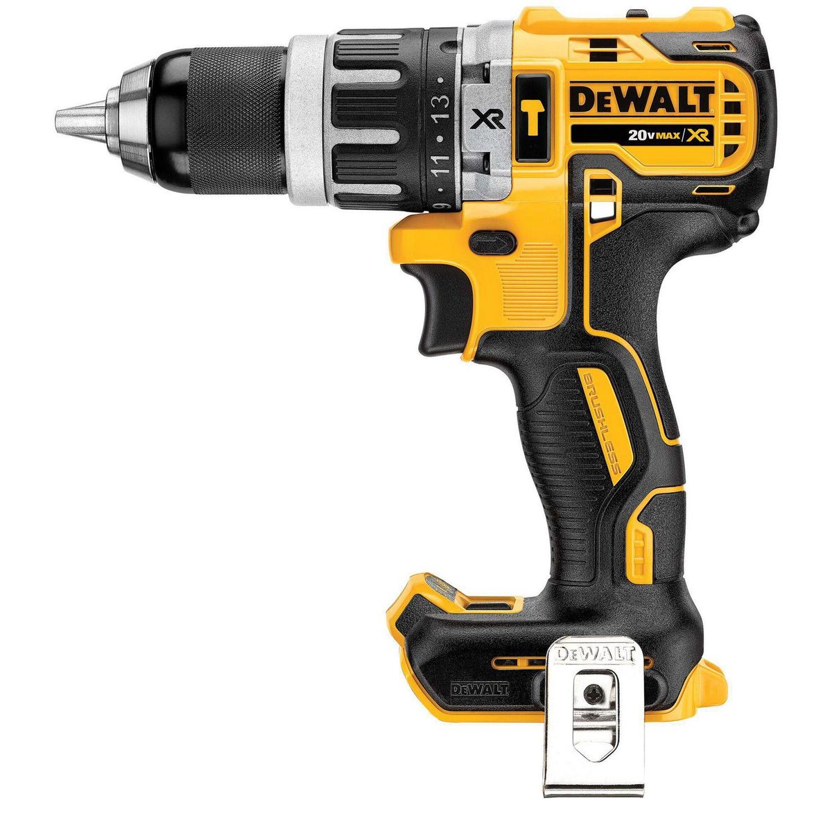 DEWALT - Taladro Percutor Inalambrico Dewalt 1/2" 20V BRUSHLESS + Atornillador de Impacto Inalambrico Dewalt 1/4" 20V BRUSHLESS + 32 Accesorios DCK287D2