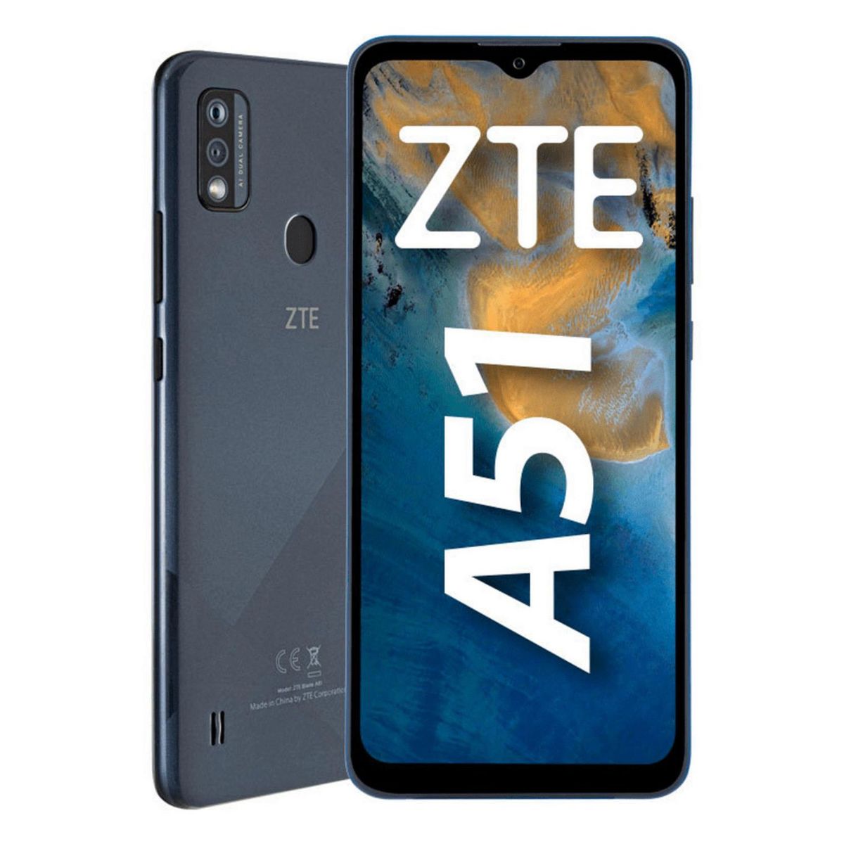 ZTE - ZTE Blade A51 6.53" 64GB 2GB Gris