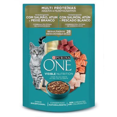 Alim Hum Gato One Adul Gatito Atun 85G