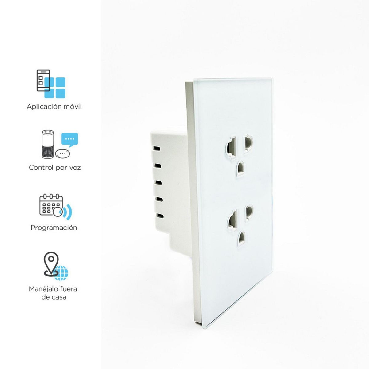 ISMART - Tomacorriente Doble Smart