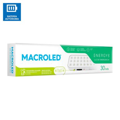 Luz de Emergencia 30 Leds AC100-240V