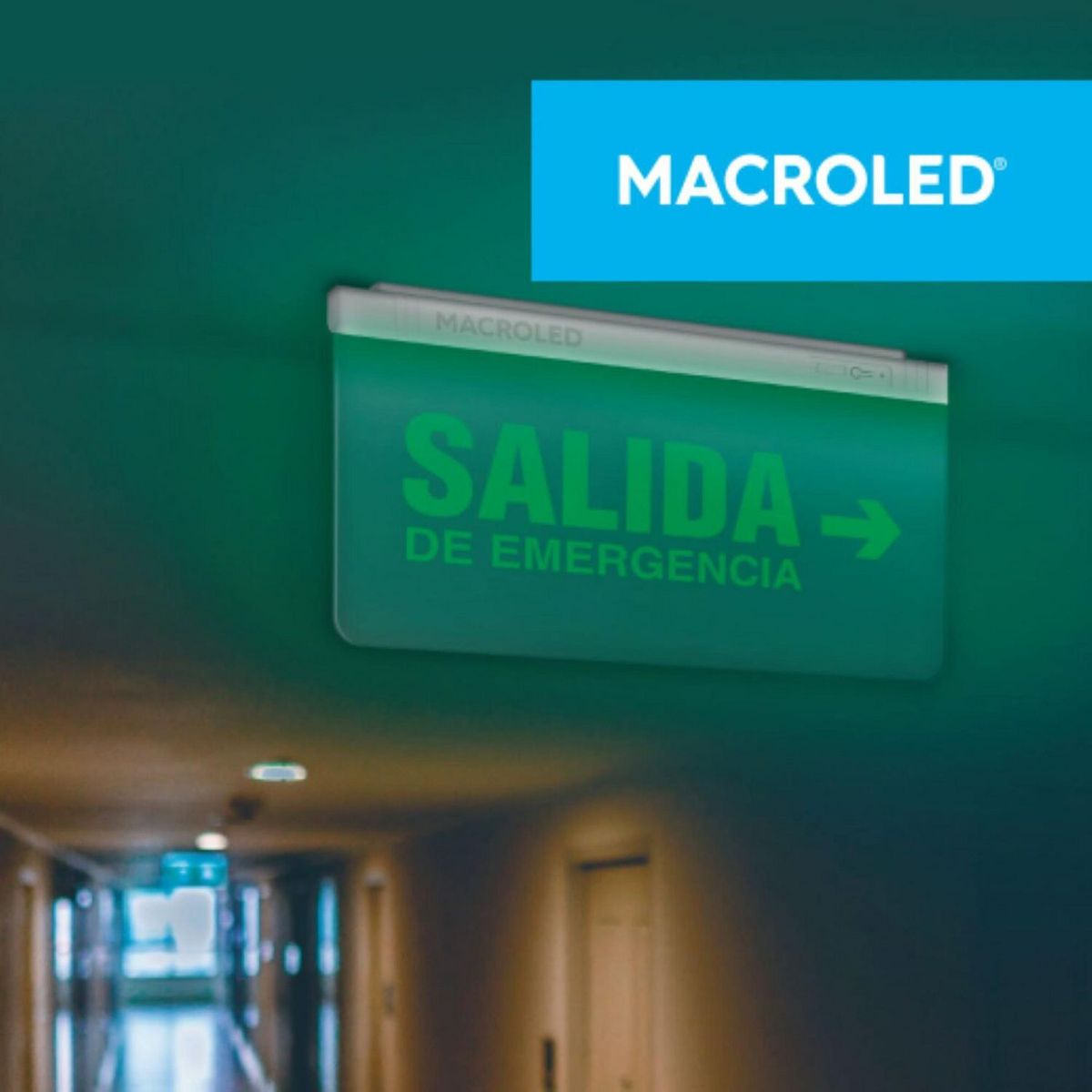 CORESA - Cartel Salida de Emergencia Luminoso