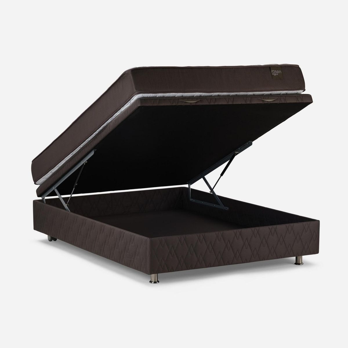 ROSEN - Cama Boxet Ergo T New Rosen 2 Plazas + Colchón