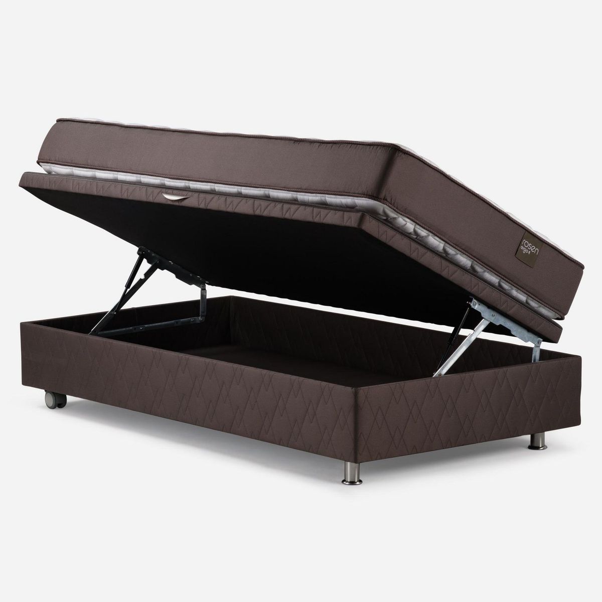 ROSEN - Cama Boxet Ergo T New Rosen 1.5 Plazas + Colchón