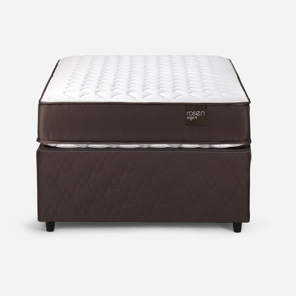 ROSEN - Cama Diván Ergo T New Rosen 1.5 Plazas + Colchón