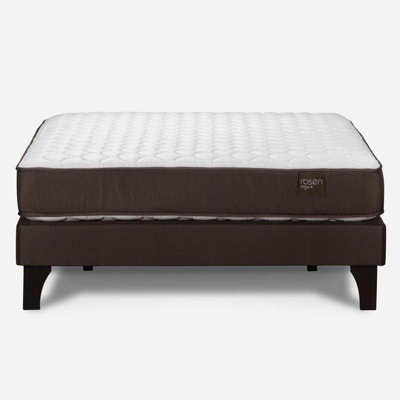 ROSEN - Cama Ergo T New Rosen 2 Plazas + Colchón