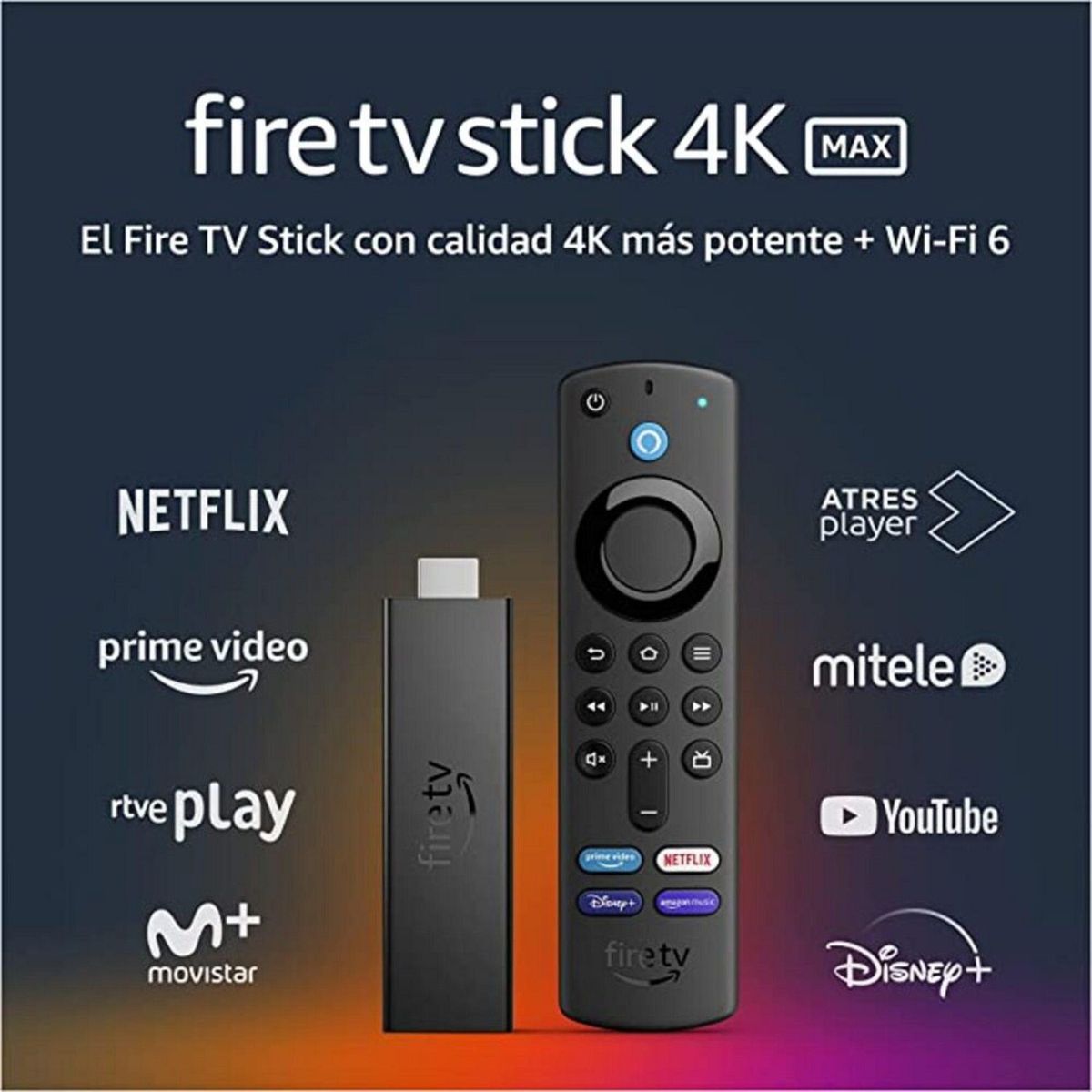 AMAZON - Amazon Fire TV Stick 4K Max