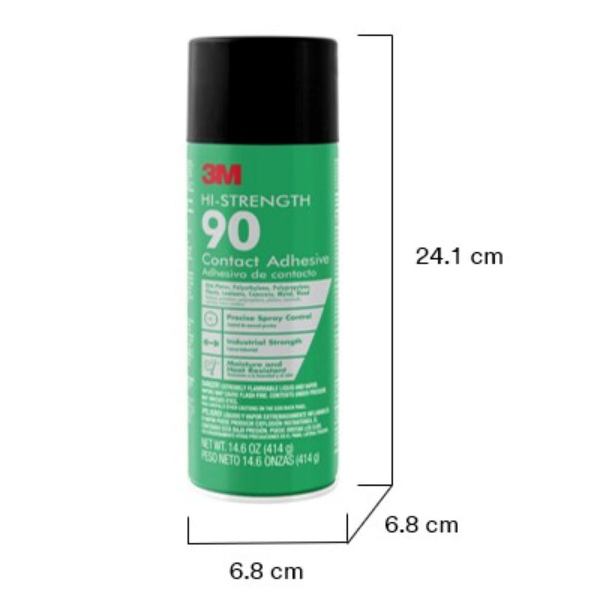 3M - Adhesivo de Contacto en Spray Hi-Strength 90