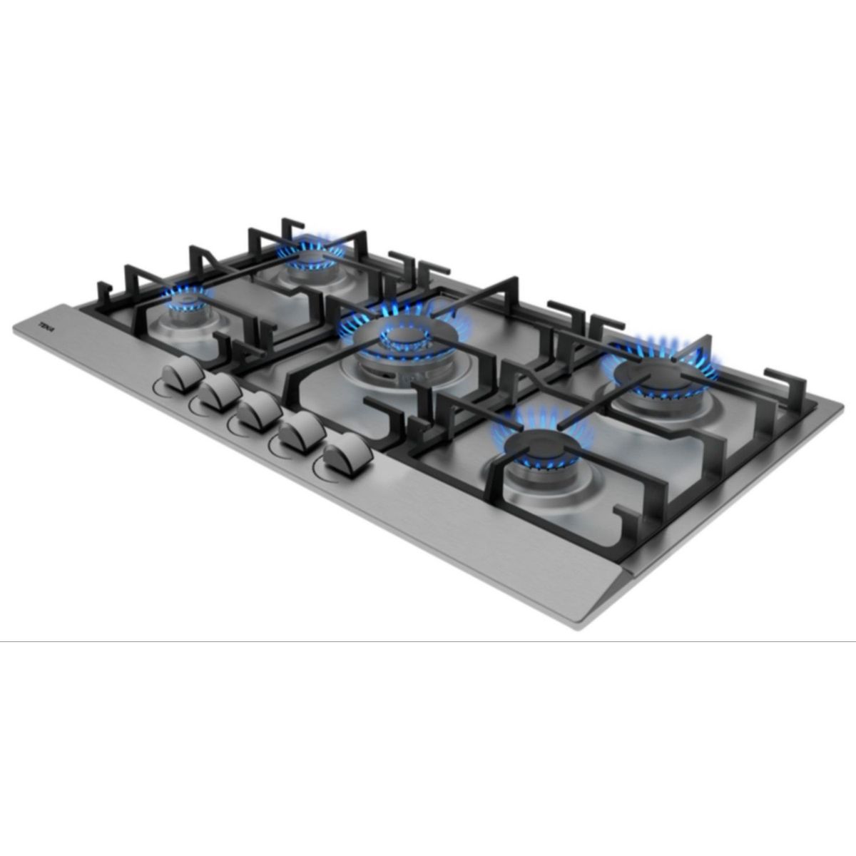 TEKA - Cocina empotrable Gas Teka GSC 95330 SB IX X5 Quemadores