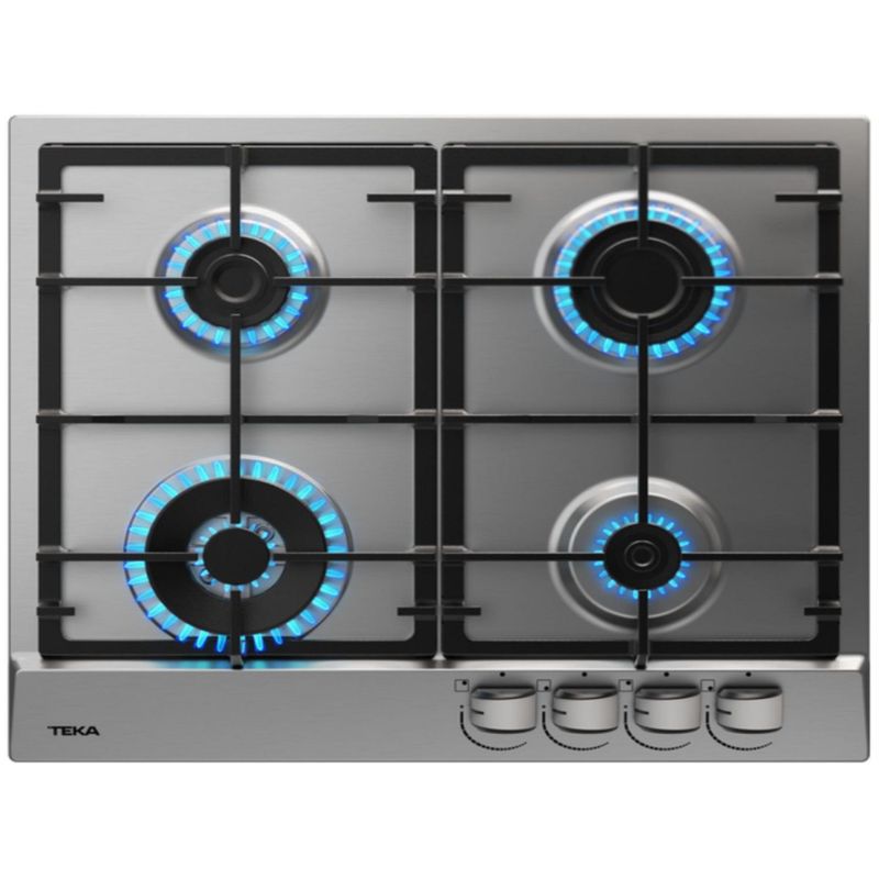TEKA - Cocina empotrable Gas Teka GSC 64320 SB IX X4 Quemadores