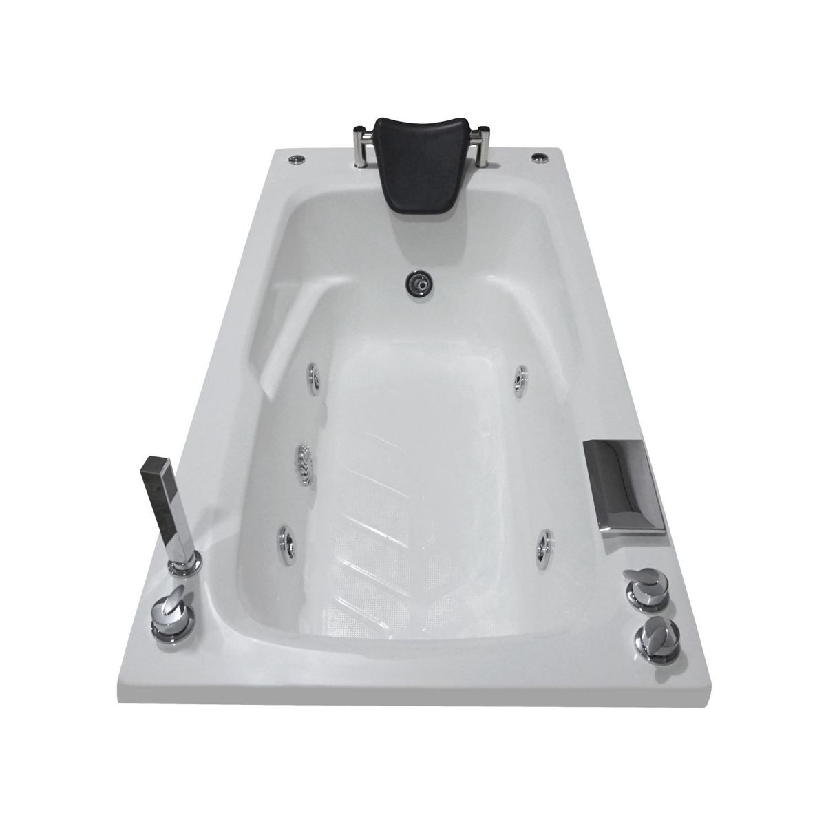 CUBA&SPA - Tina Hidromasaje Rectangular Magia 150x75cm Blanca