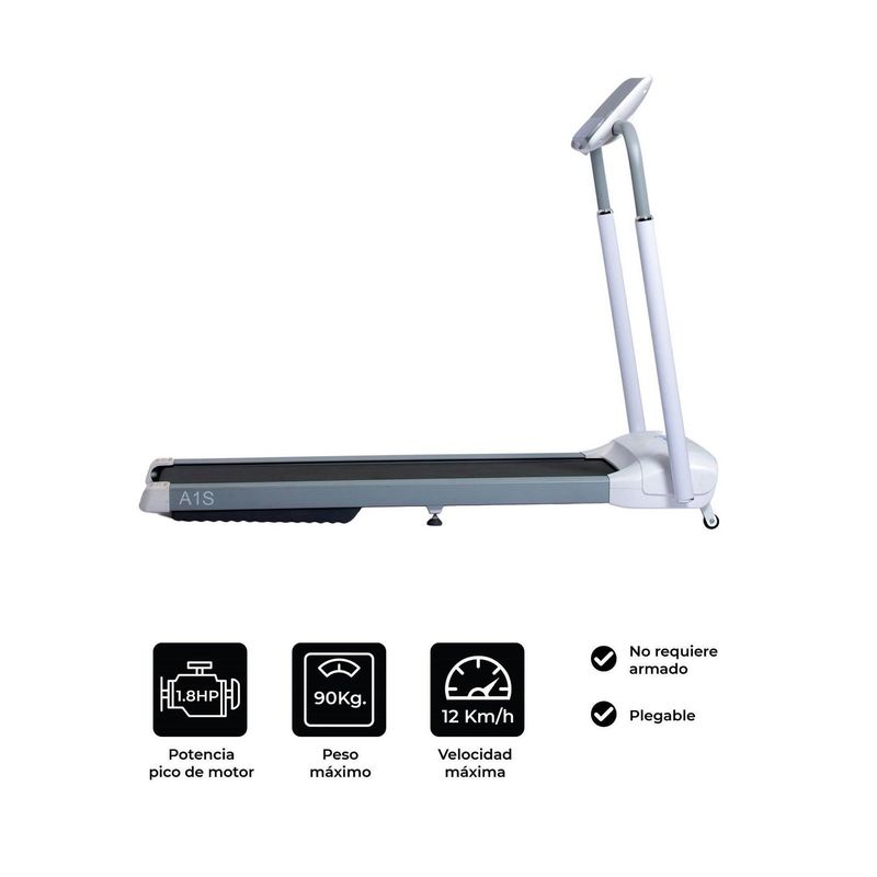 MONARK - Trotadora Monark A1S Blanco