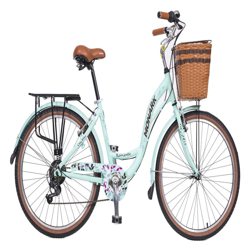 MONARK - Bicicleta Monark Romantic Aro 26" Verde Agua