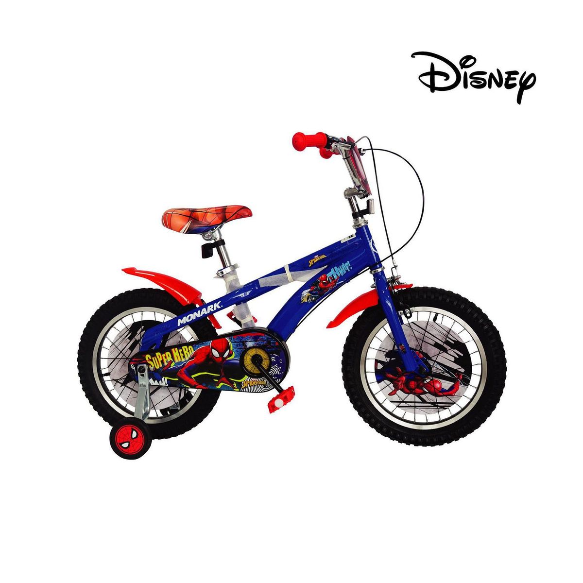 MONARK - Bicicleta Monark Spiderman Super Hero Aro 16" Azul Rojo