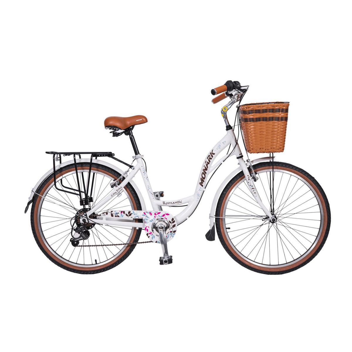 MONARK - Bicicleta Monark Romantic Aro 26" Gris Claro