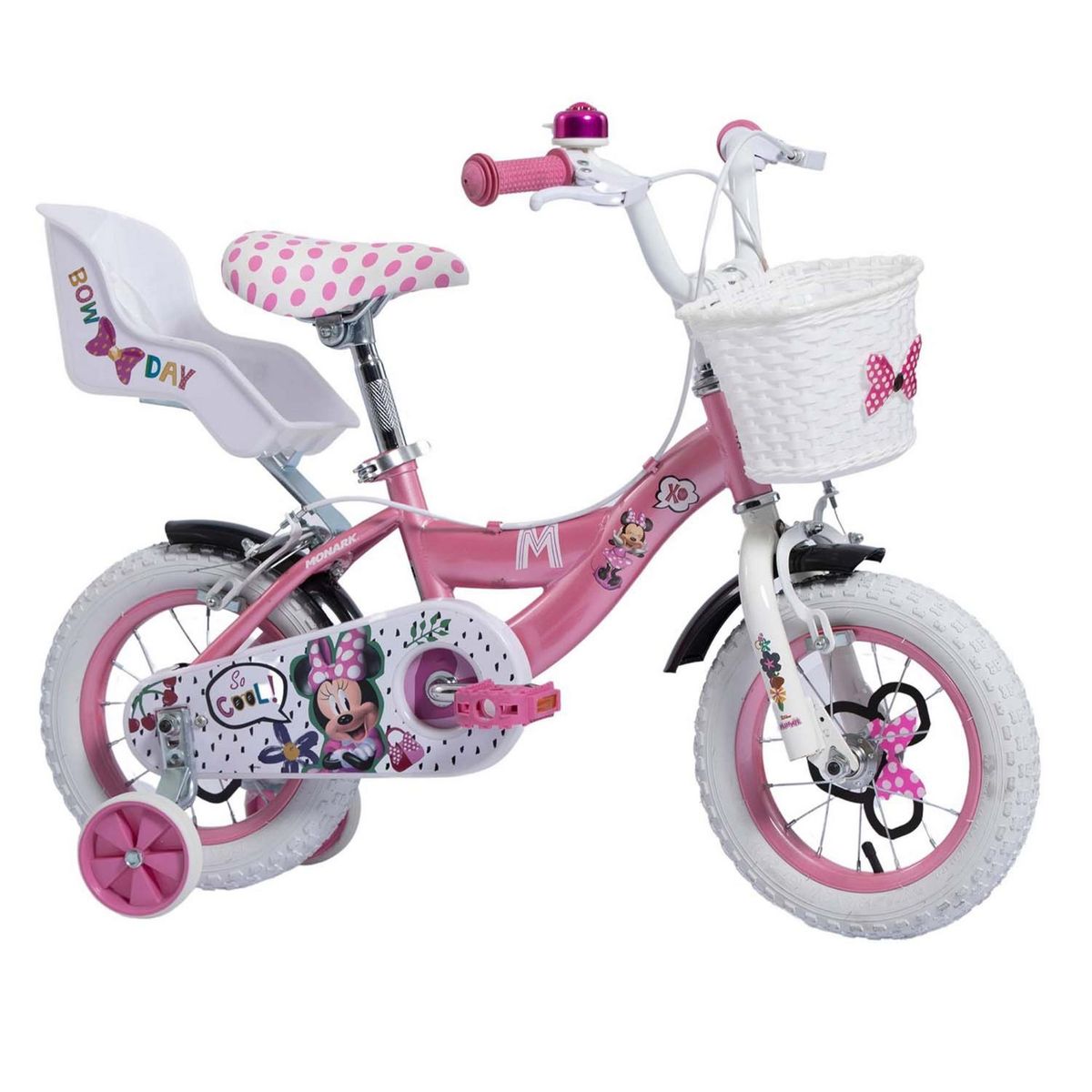 MONARK - Bicicleta Monark Minnie Cool Aro 12" Rosado