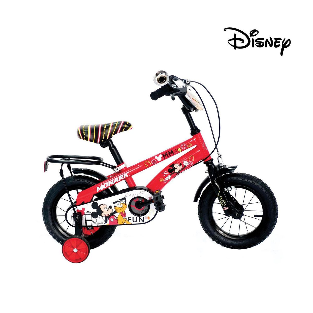MONARK - Bicicleta Monark Mickey Fun Aro 12" Rojo