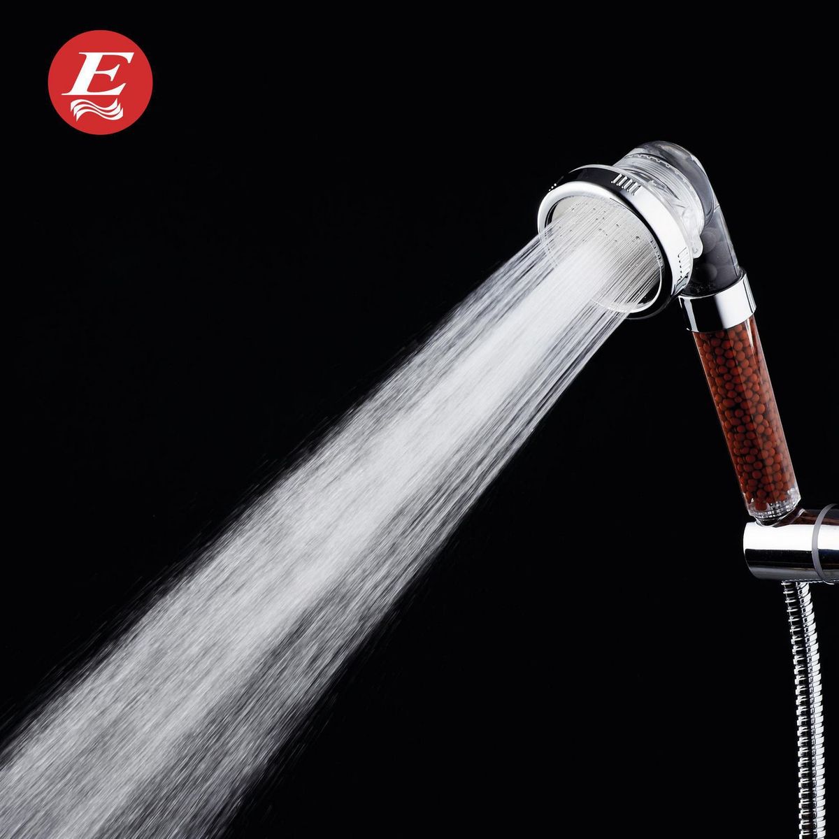 ECKOGRIF - Ducha Teléfono con Filtro de Iones de Carbón