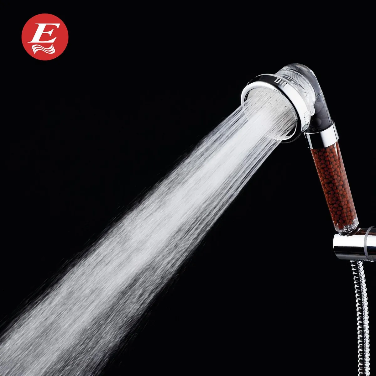 ECKOGRIF - Ducha Teléfono con Filtro de Iones de Carbón