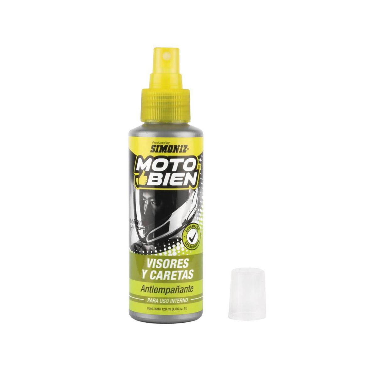 SIMONIZ - Antiempañante Visores Caretas Moto 120Ml