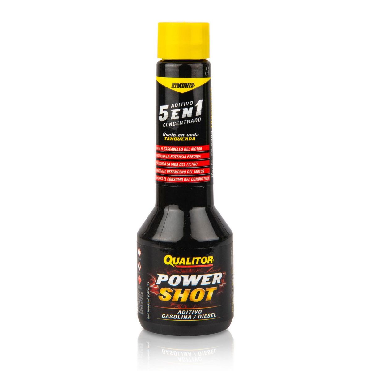 SIMONIZ - Aditivo de Gasolina Diesel SIMONIZ Qualitor Power shot 60ml