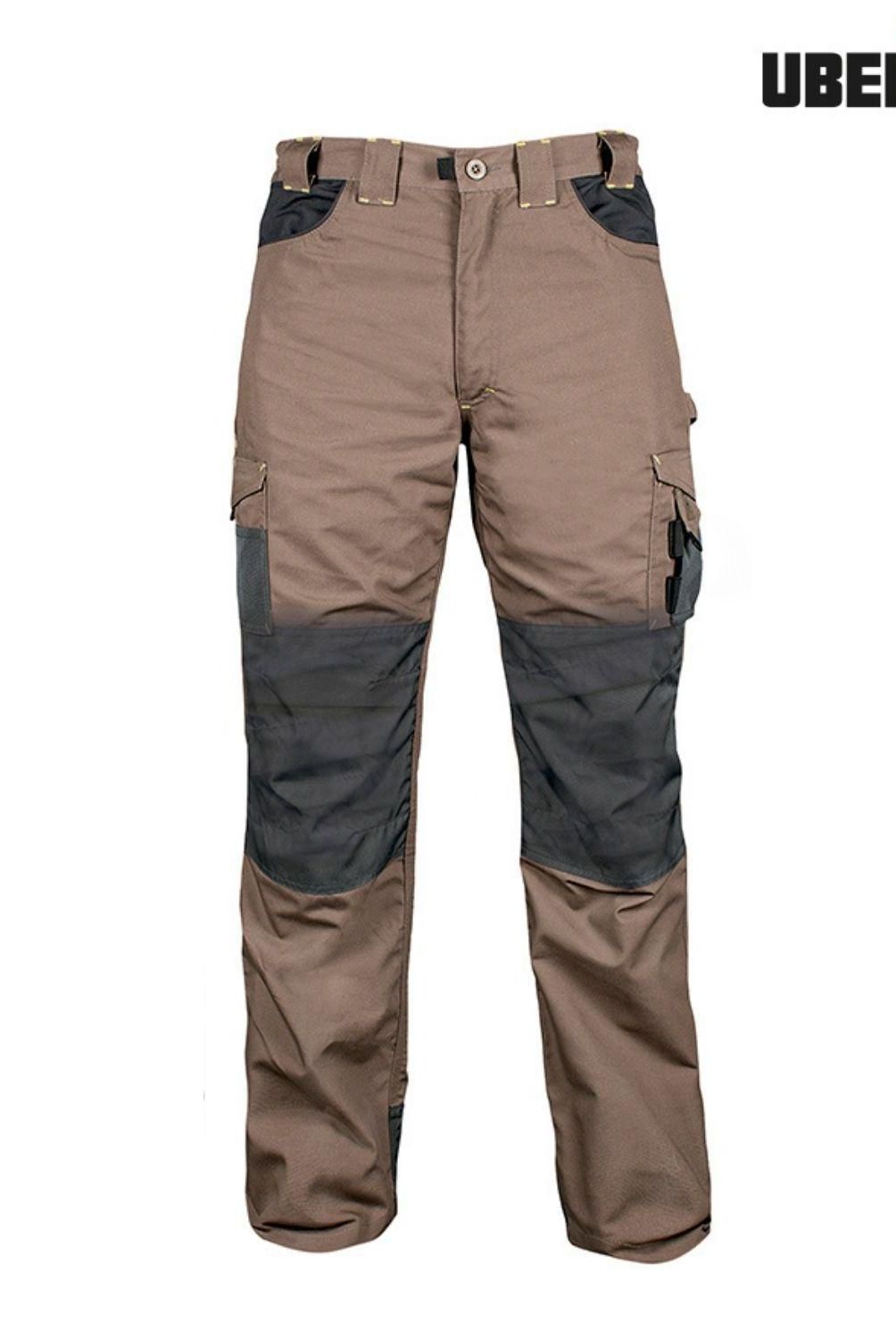 UBERMANN - Pantalón Cargo Desmontable Café Talla L