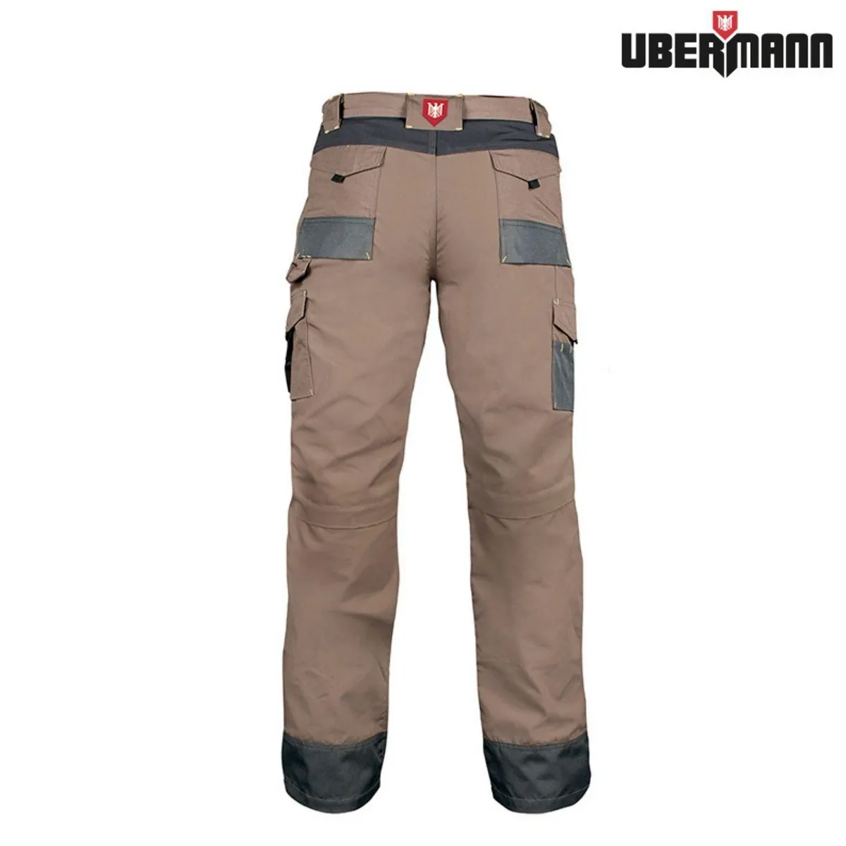 UBERMANN - Pantalón Cargo Desmontable Café Talla L