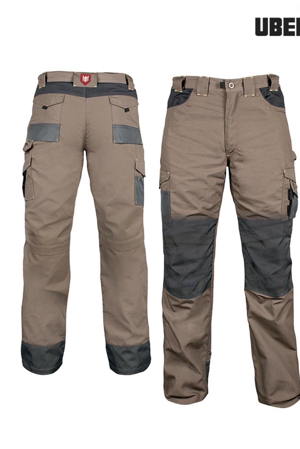 UBERMANN - Pantalón Cargo Desmontable Café Talla L