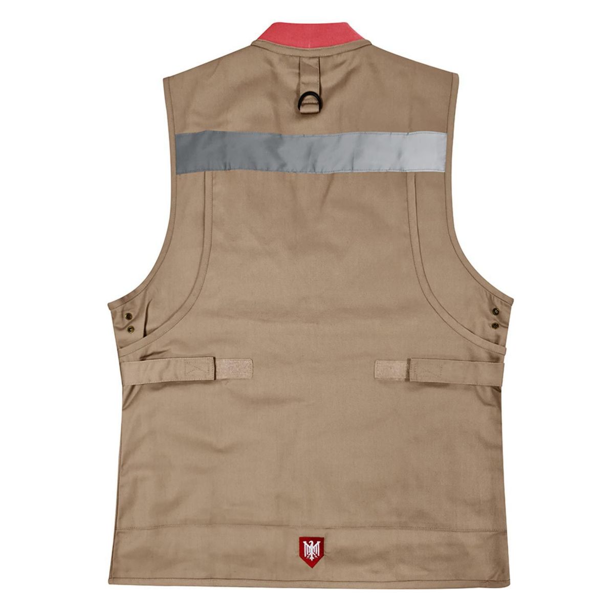 UBERMANN - Chaleco Reflectivo Geólogo para Mujer Café Tall XL