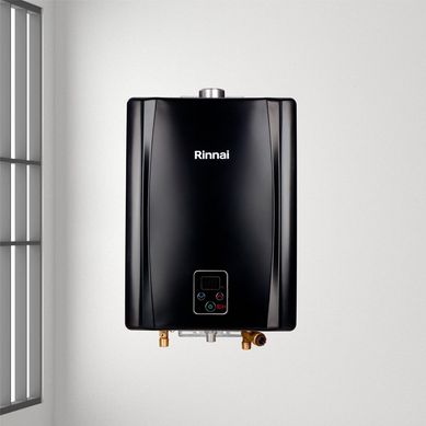 Terma a Gas Rinnai Digital GLP 17 litros Tiro Forzado