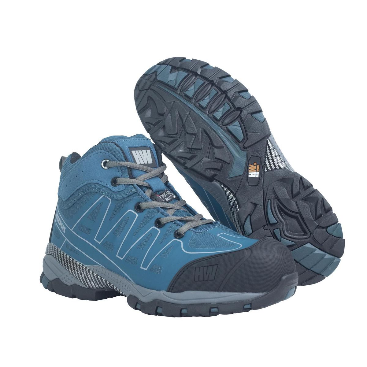 HARDWORK - Zapatos de Seguridad Punta de Acero Unisex Hw Bolt High