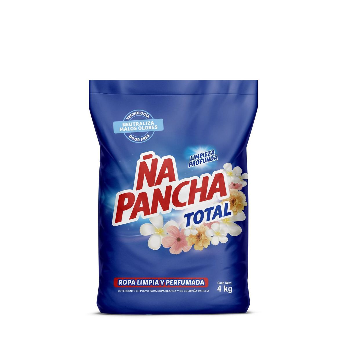 NA PANCHA - Detergente En Polvo Floral Ña Pancha 4 Kg.