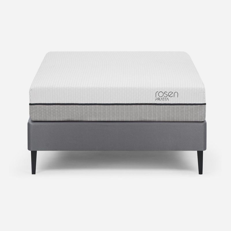 ROSEN - Cama Pratta Rosen 1.5 Plazas + Colchón