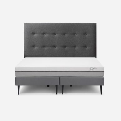 Cama Pratta Rosen Queen + Colchn + Respaldo West