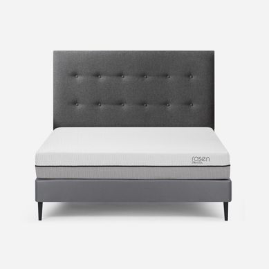 Cama Pratta Rosen 2 Plazas + Colchn + Respaldo West